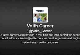 @Voith_Career - unser Einstieg ins Social Web